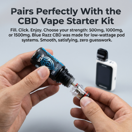 Blue Razz - CBD Vape Juice - Image 7