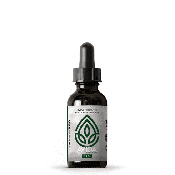 Broad Spectrum CBD Oil 125mg - AVIDA CBD