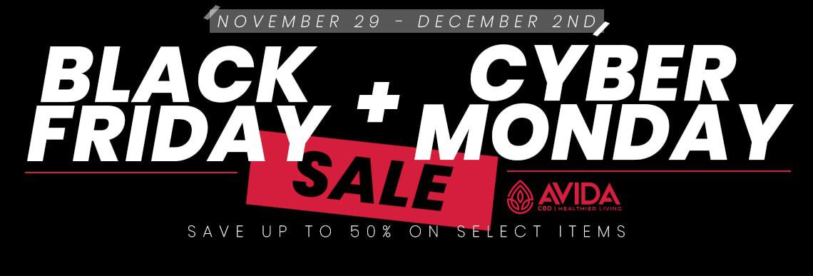 CBD Black Friday Cyber Monday Sale