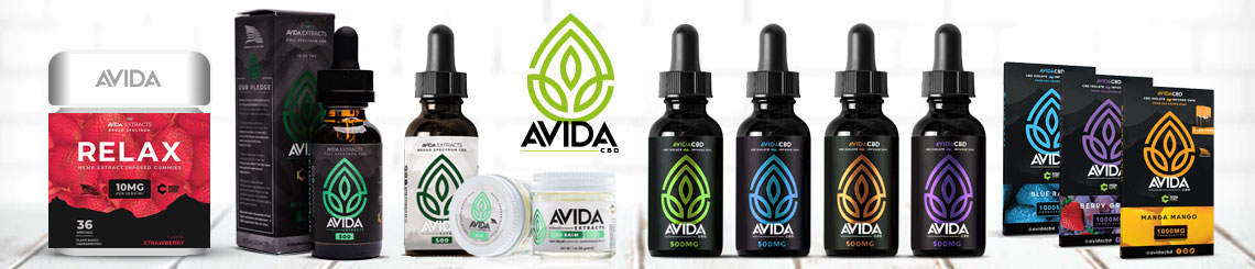 Avida CBD Oil Collection