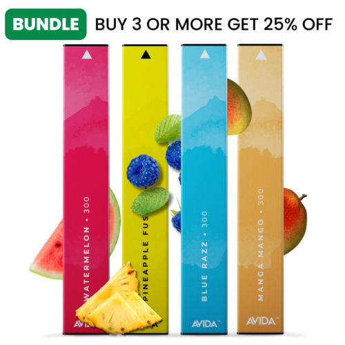 Buy 3 or more 300mg CBD Vape pens and save.