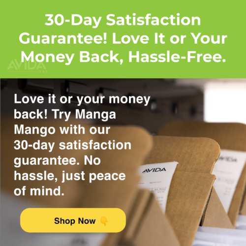 Avida 30 day satisfaction guarantee.