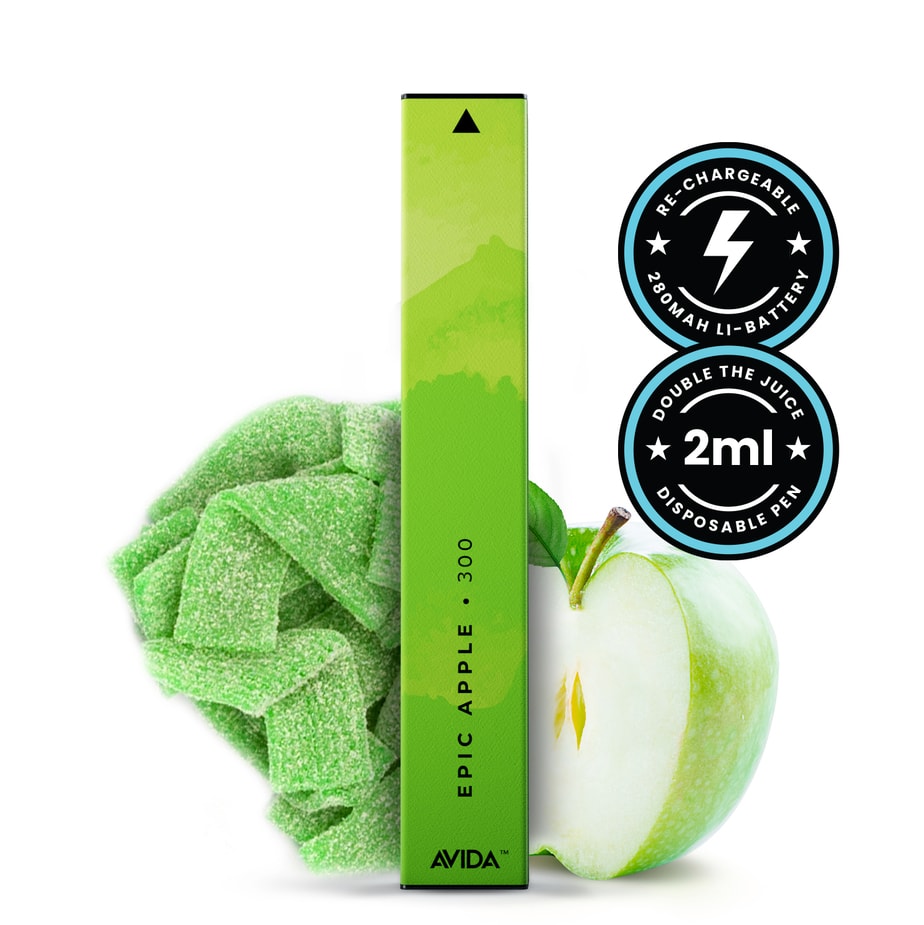 Epic Apple CBD Vape Pen Avida CBD