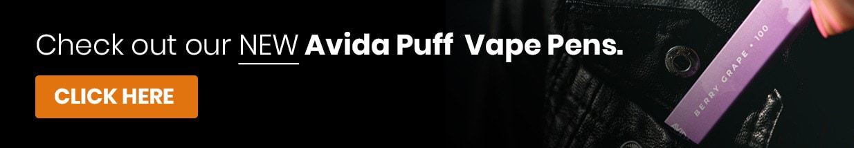 Checkout our new avida puff disposable cbd vape pens