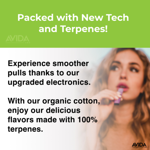 A CBD vape pen packed with new tech and terpenes.