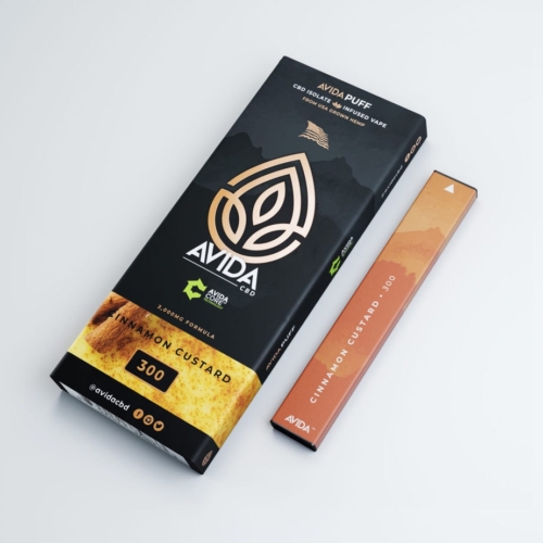 Cinnamon Custard - CBD Vape Pen - Image 2