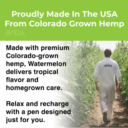 Made with colorado grown hemp