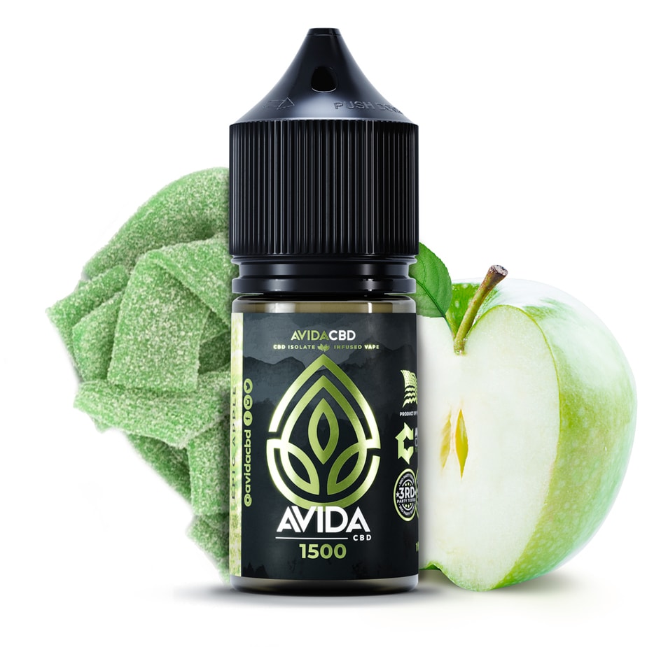 Sour Apple CBD Vape Juice