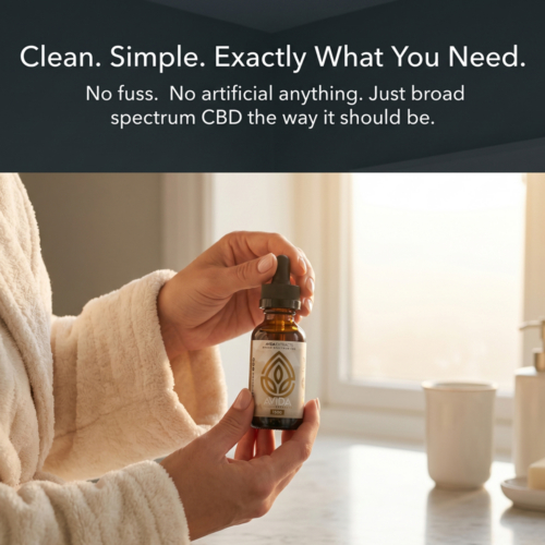 Natural - Broad Spectrum CBD Oil - Image 2