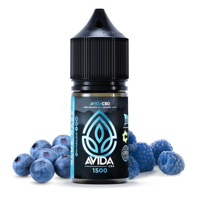 Blue Razz CBD Vape Juice, CBD Ejuice