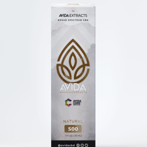 Natural Broad Spectrum CBD Box Front