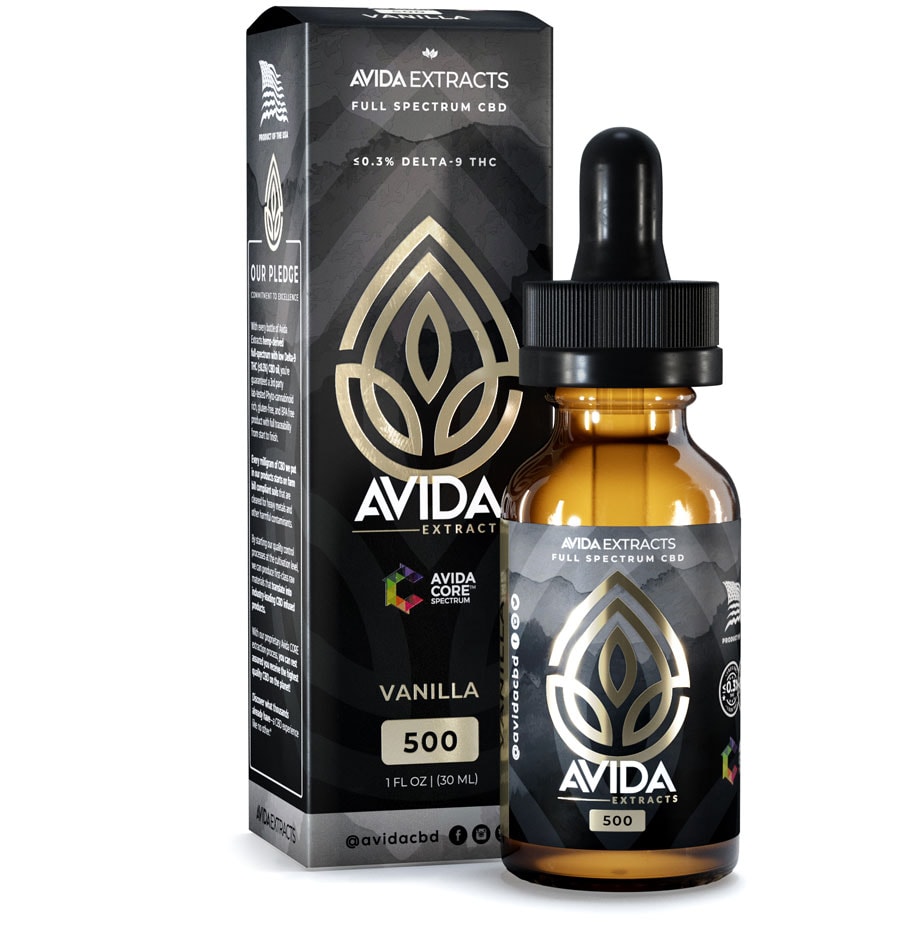 Vanilla Full Spectrum CBD Oil