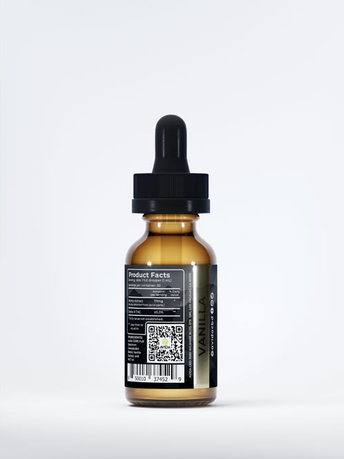 Full Spectrum Vanilla CBD Oil Facts