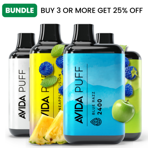 Bundle 3 or more CBD Vape pens and get 25% off