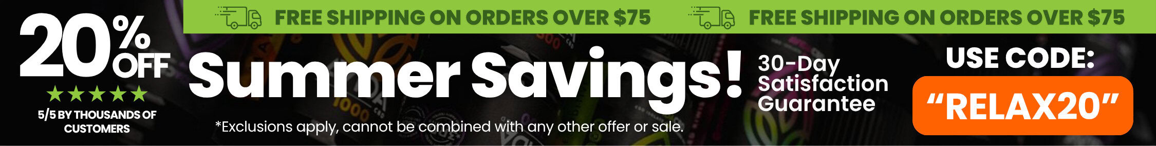 CBD Summer Savings