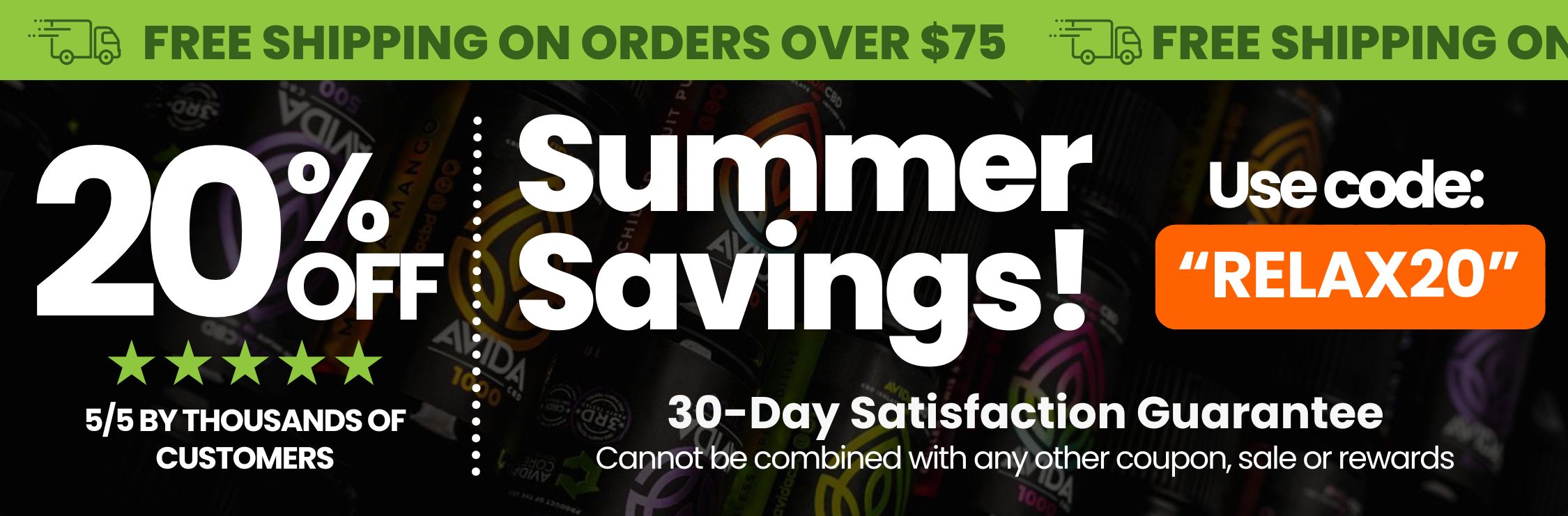 Save on CBD this Summer