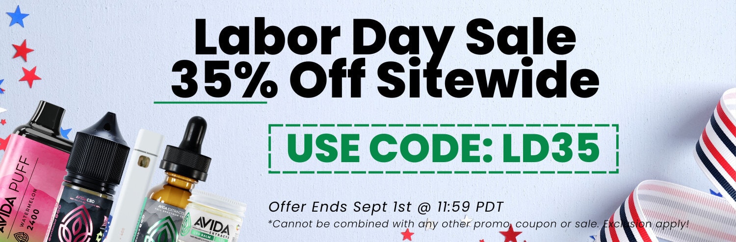 Shop CBD this Labor Day 2025